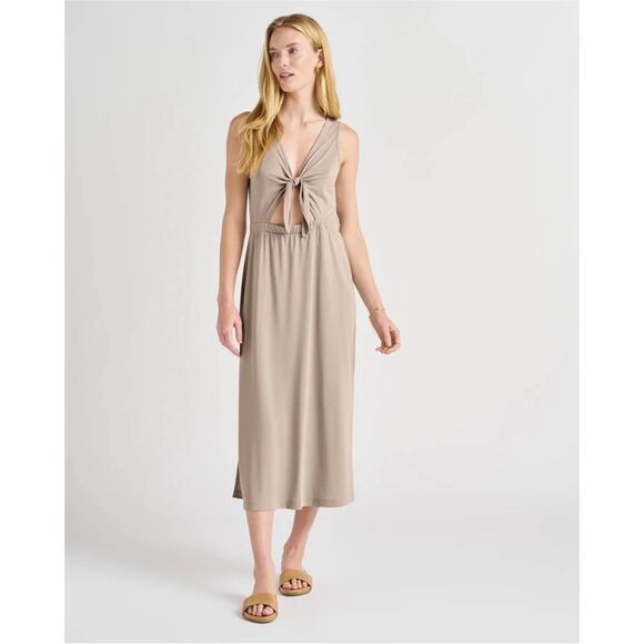 NWT Splendid Jewel Reversible Cut Out Midi Dress M - Picture 1 of 12